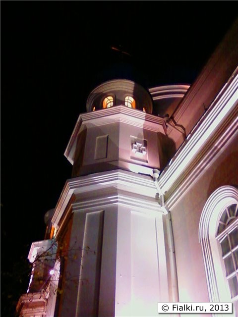 Михайловский собор ночью