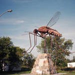 памятник комару