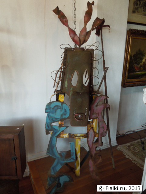 strange statue