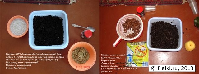 Грунт для пересадки деток