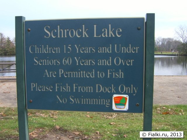 fishing sign